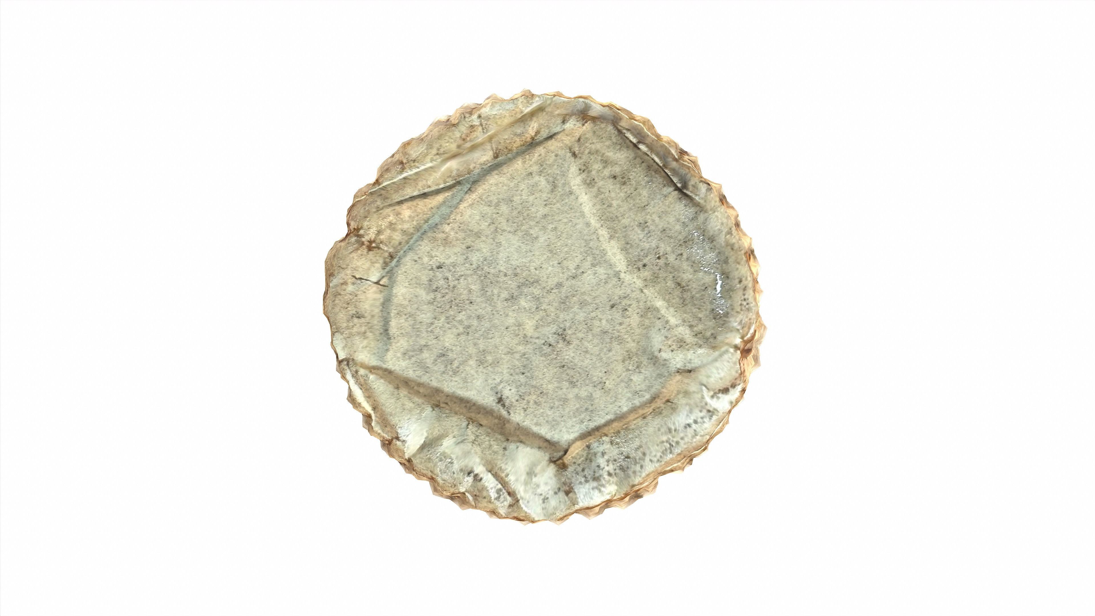 Banana cake style1 Low-poly 3D model_6