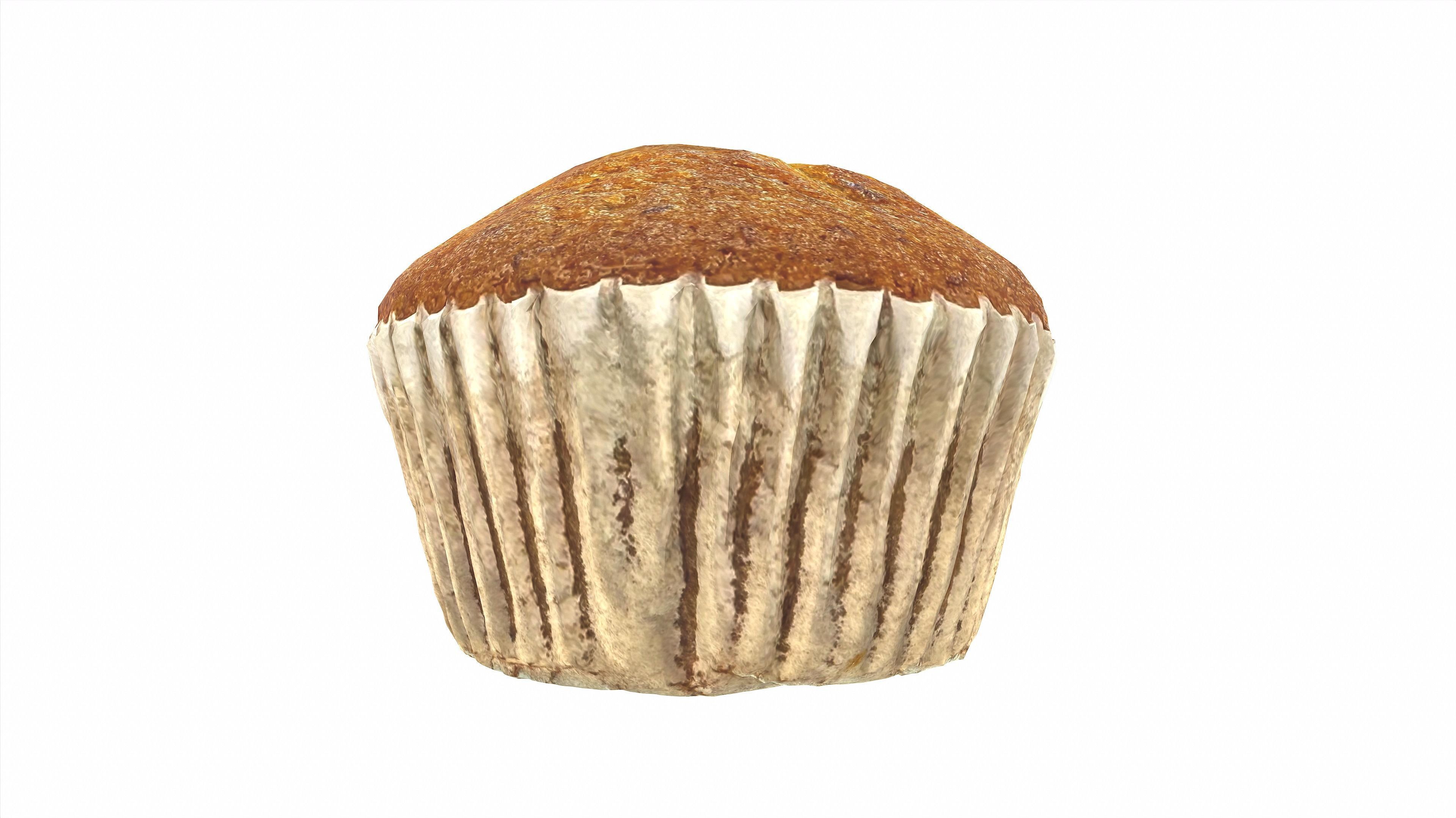 Banana cake style1 Low-poly 3D model_2