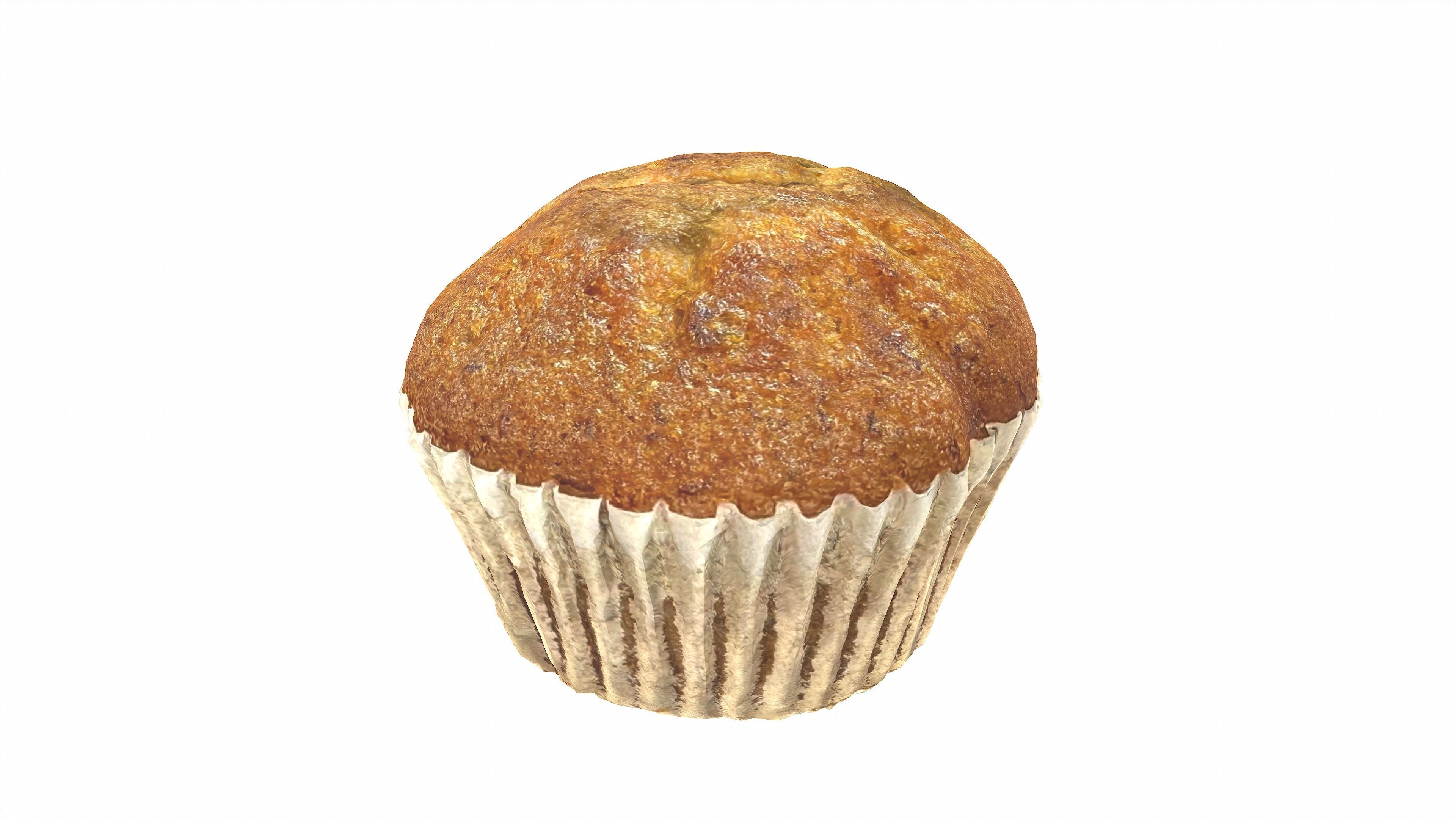 Banana cake style1 Low-poly 3D model_7