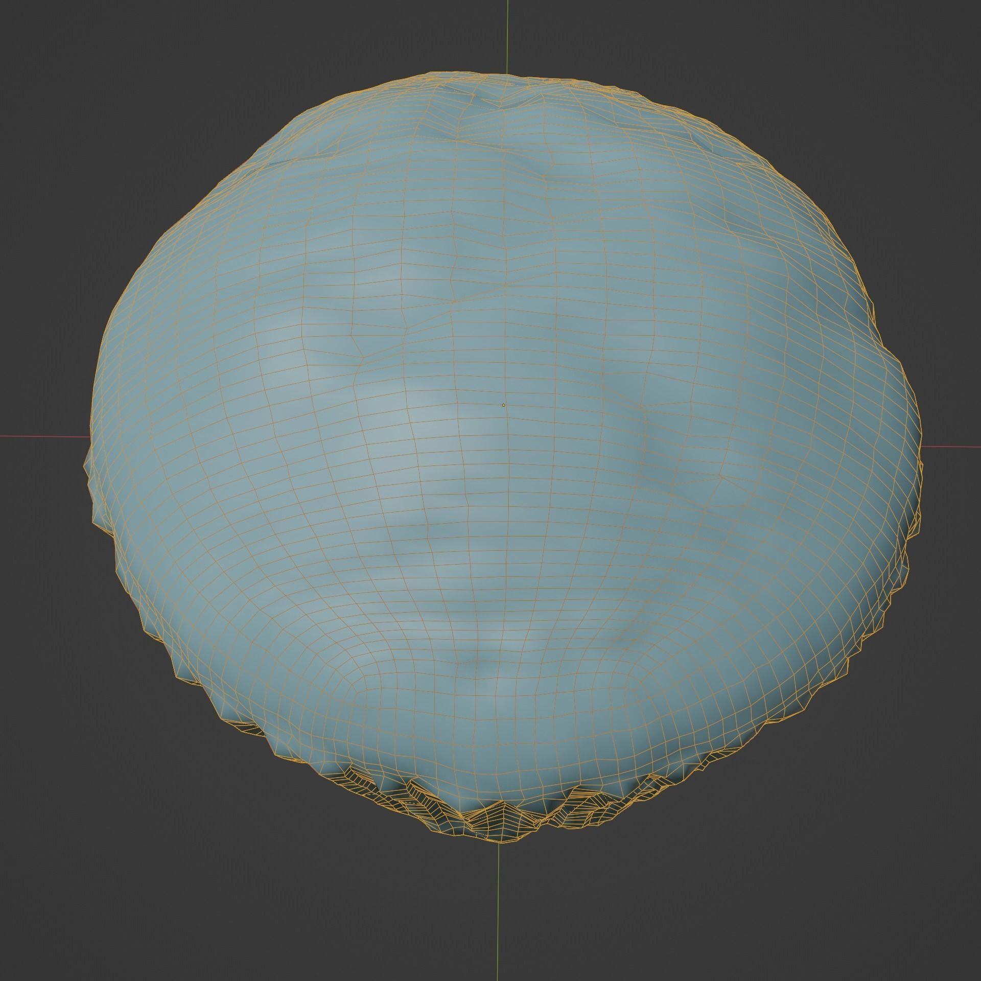 Banana cake style1 Low-poly 3D model_14