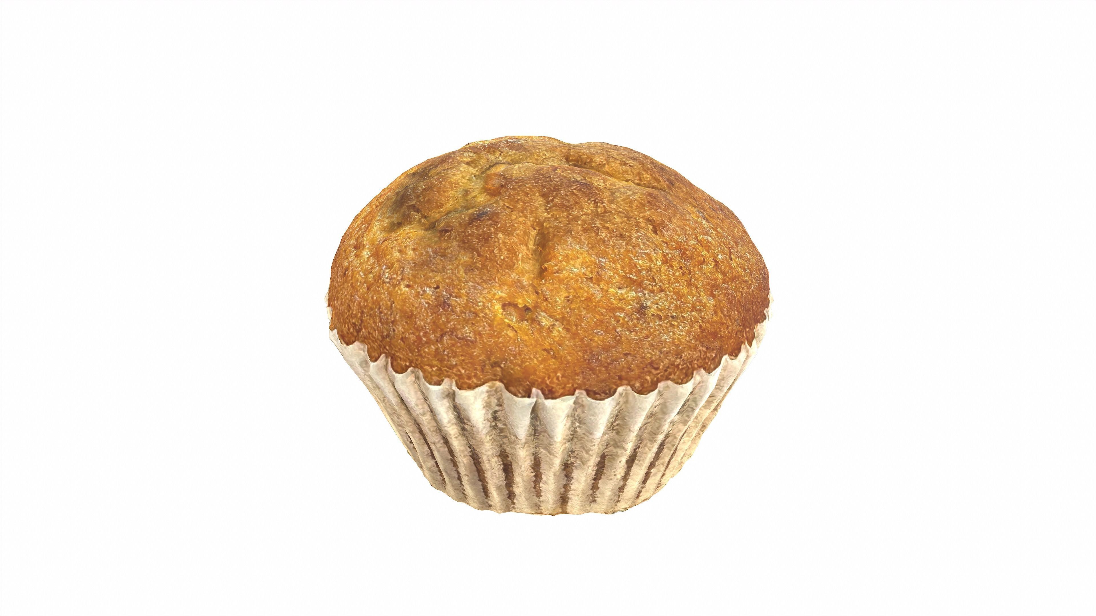 Banana cake style1 Low-poly 3D model_8