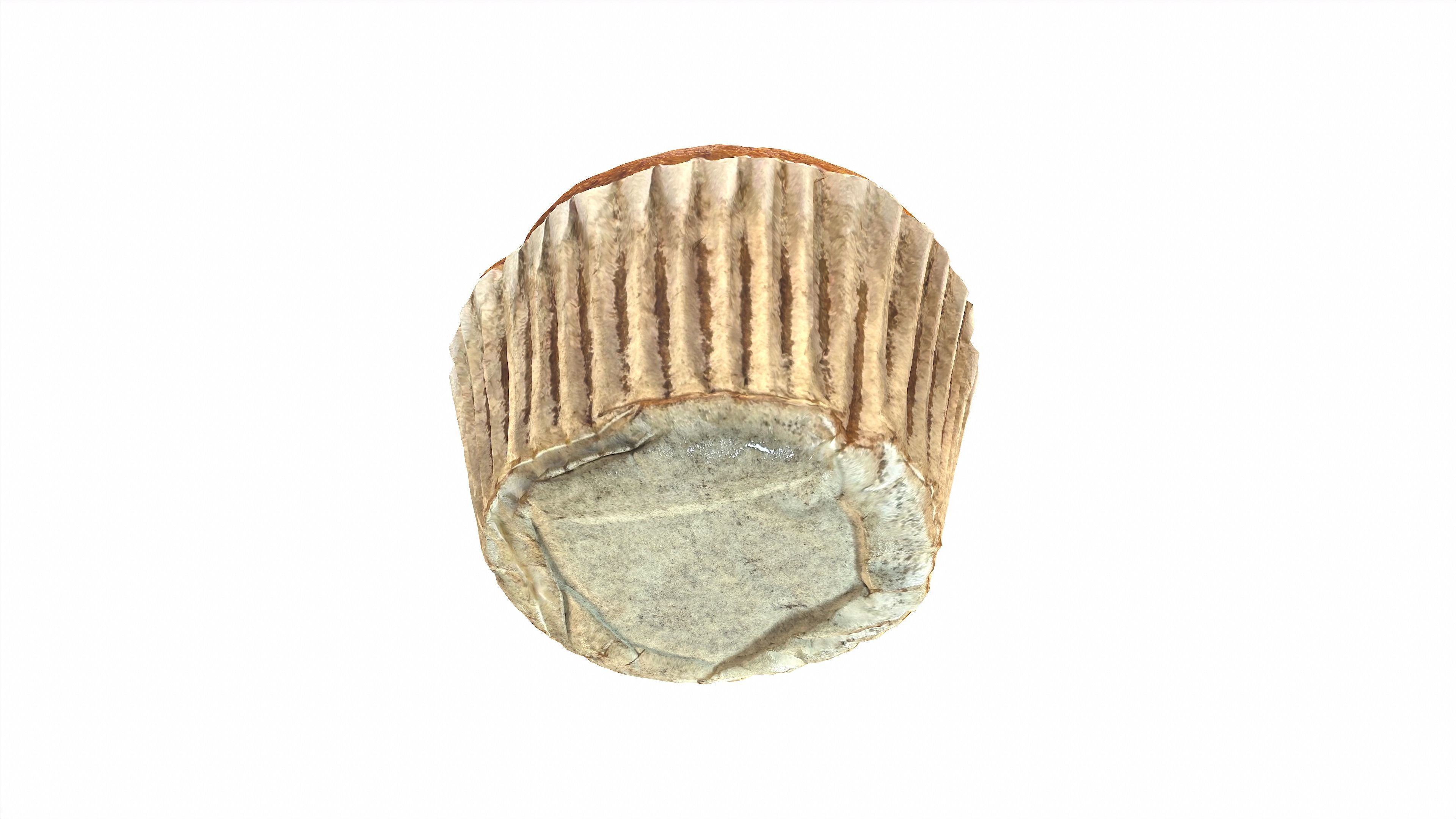 Banana cake style1 Low-poly 3D model_10