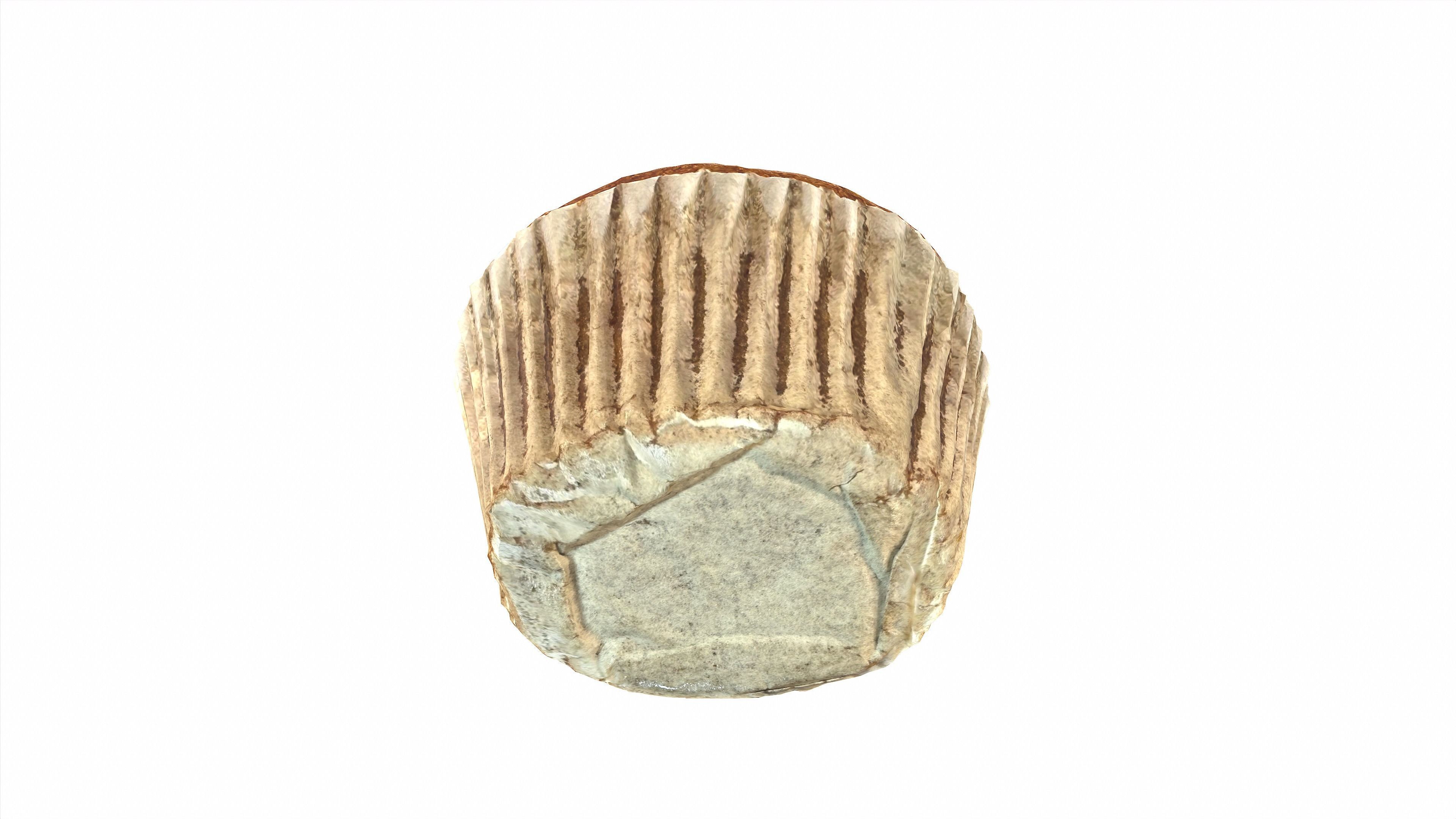 Banana cake style1 Low-poly 3D model_9