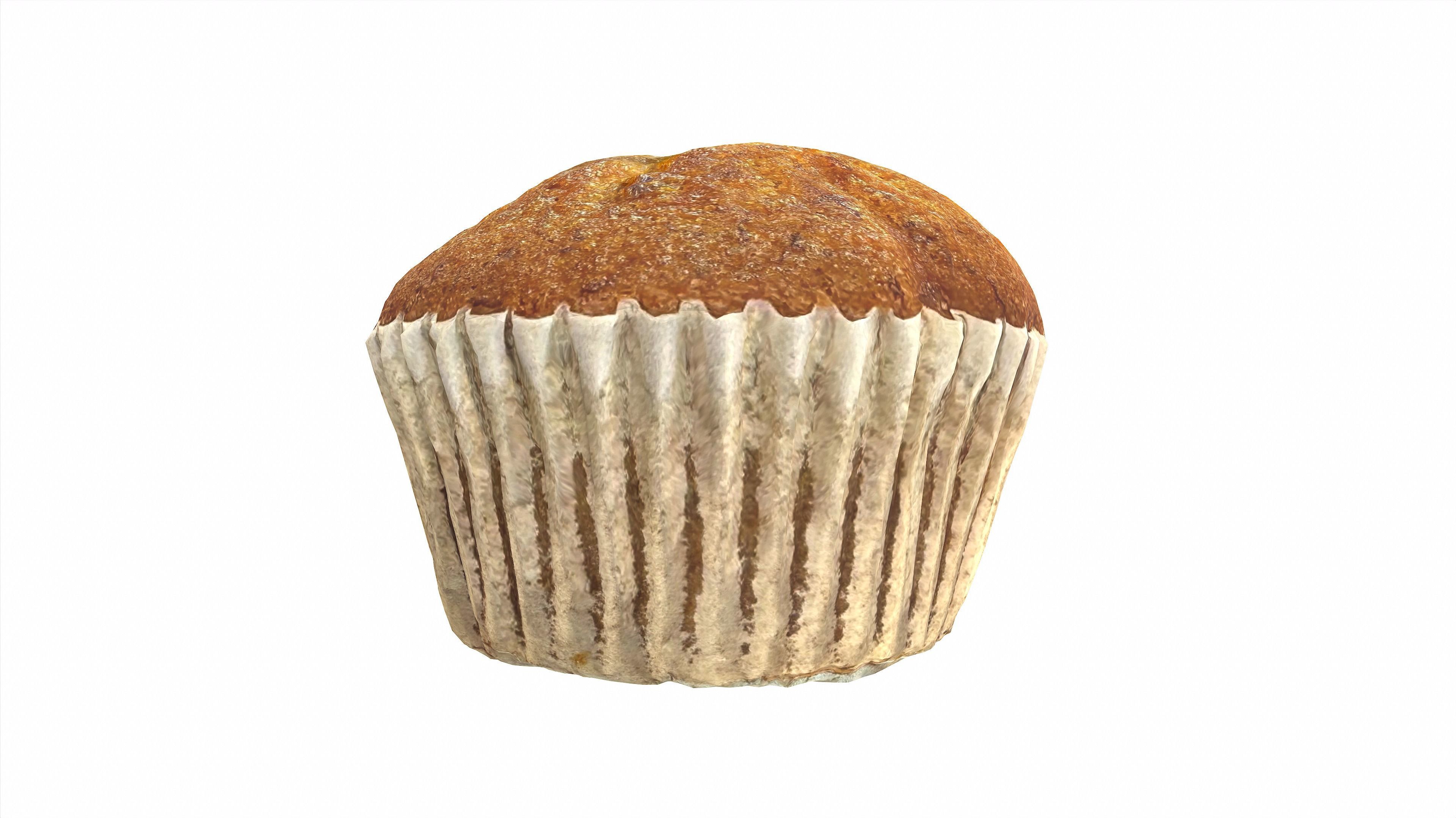 Banana cake style1 Low-poly 3D model_3