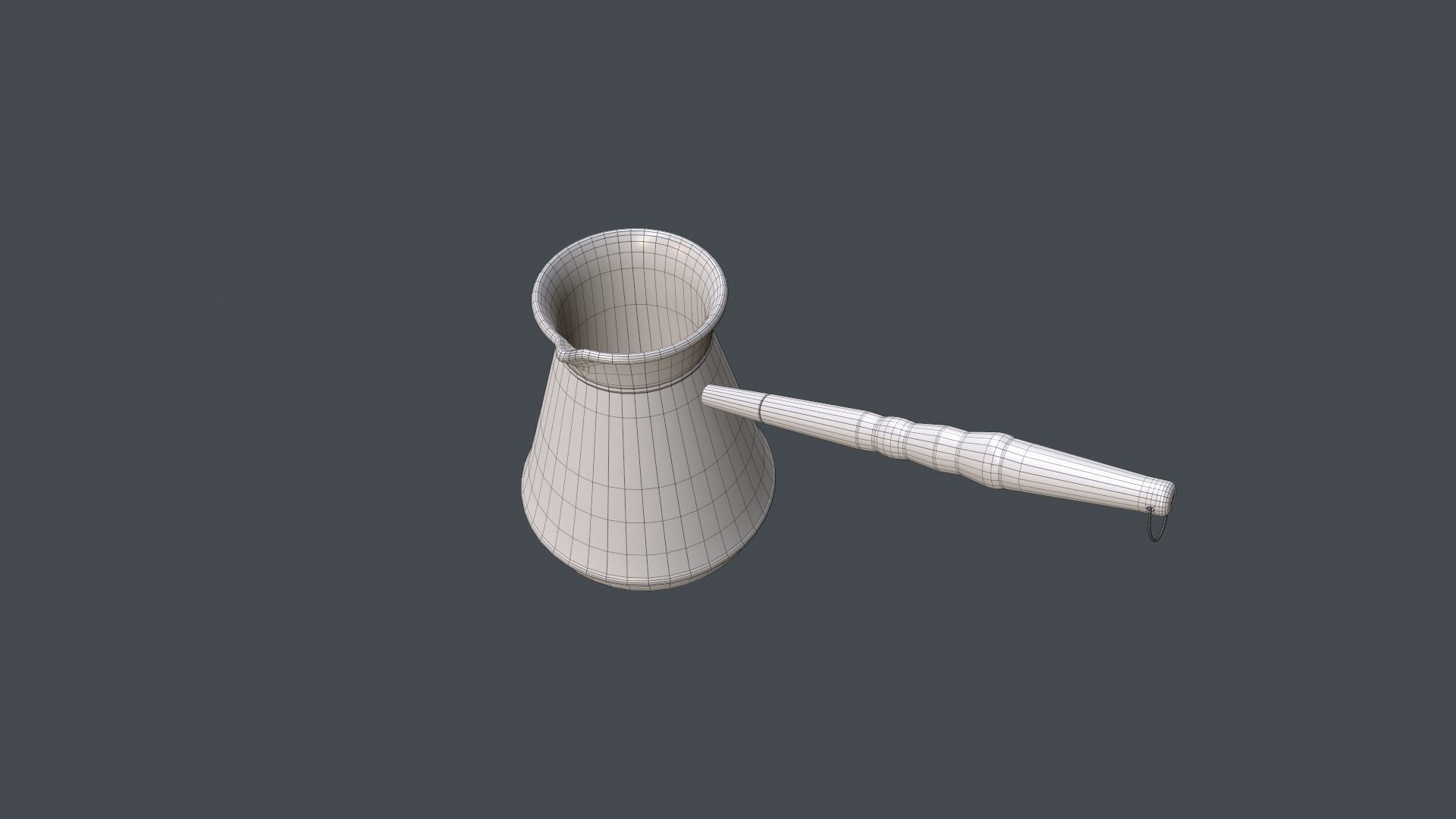 Cezve coffee 3D model_5