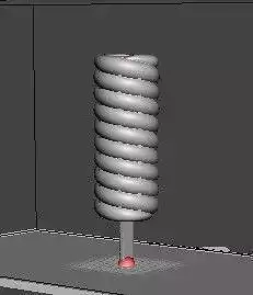 twisted ice-cream model 3D print model