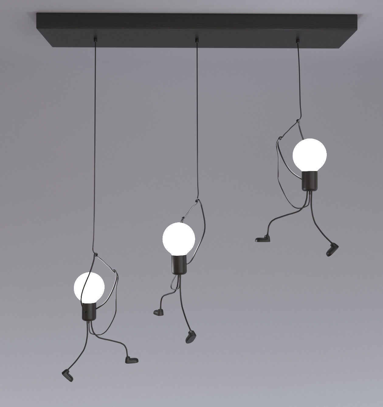 Ceiling lamp 3D model_1