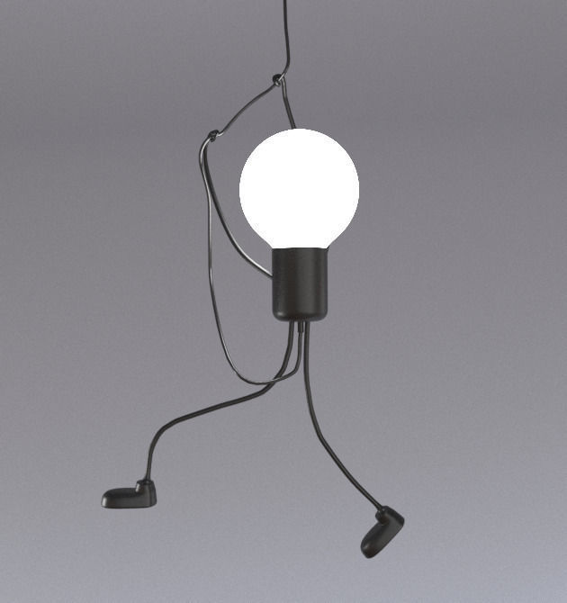 Ceiling lamp 3D model_3