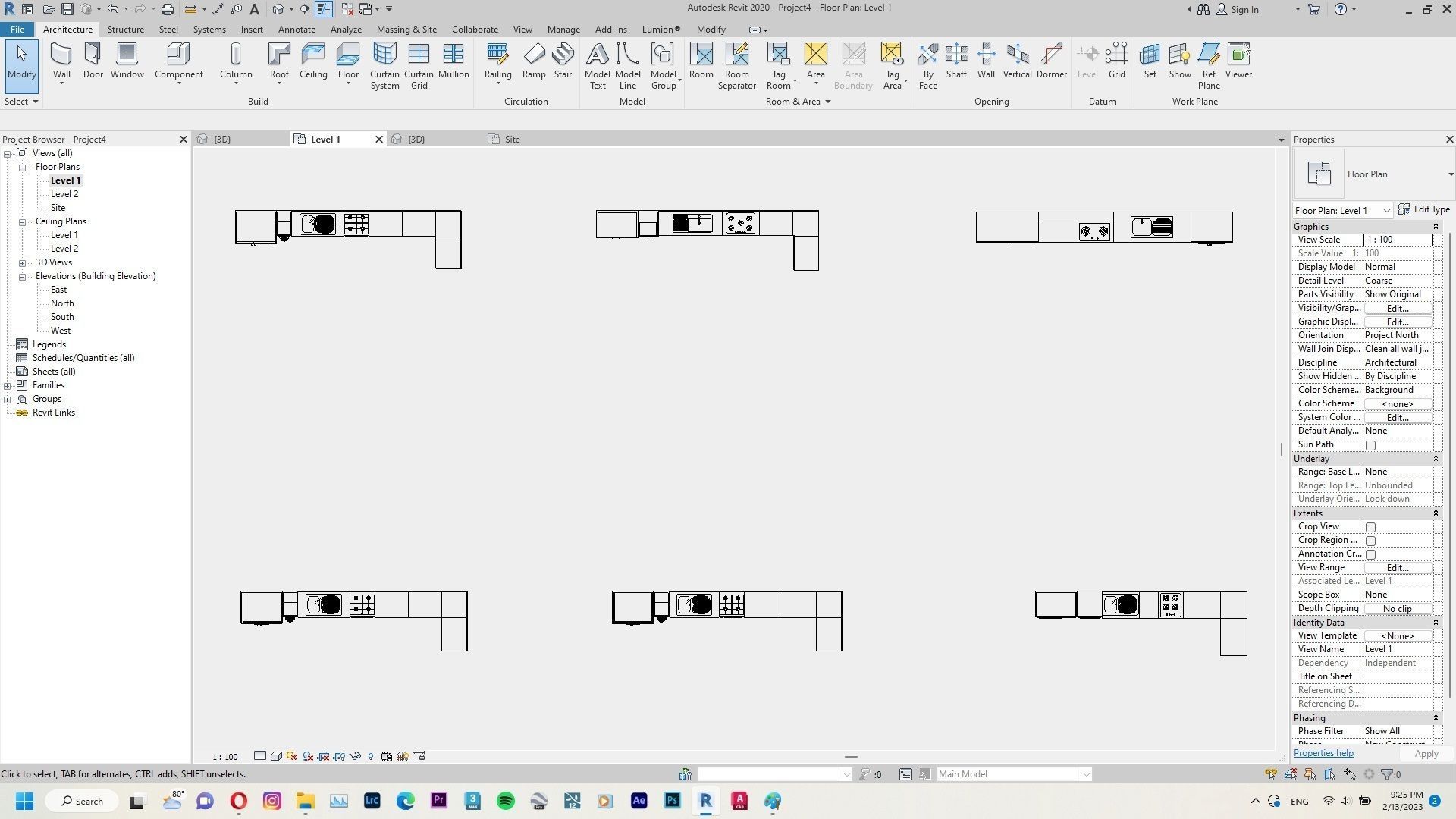 Kitchen Set Pack Revit Family Interior 3D model_20