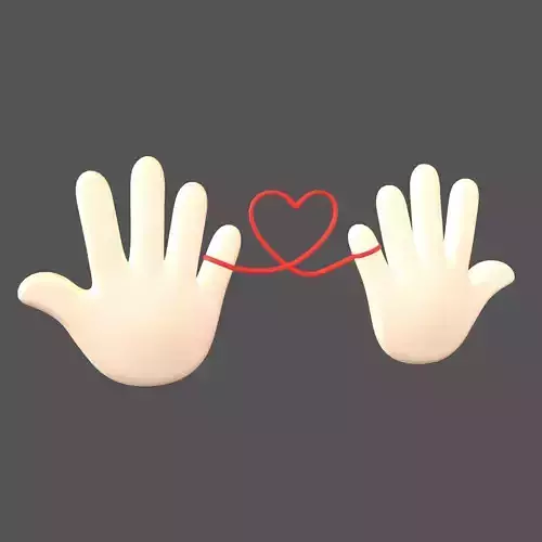 Hand with Red Line Icon v1 001