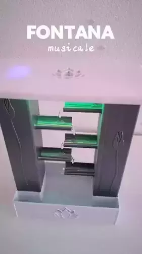 Sound-lamp fountain 3D print model Sound-lamp fountain 3D print model