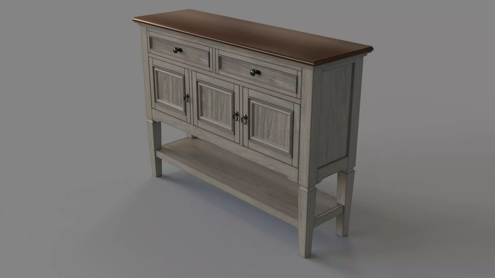 Pike And Main Accent Console 3D model_0