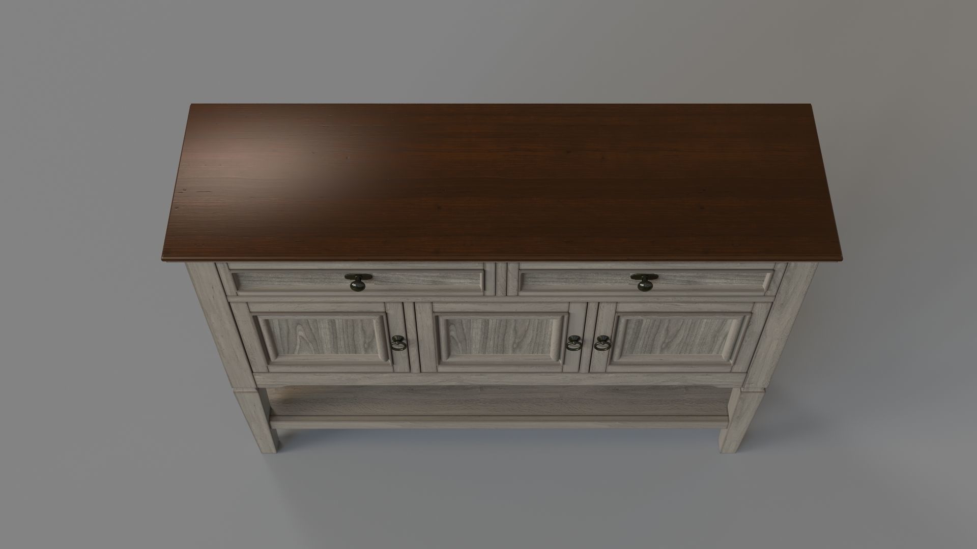 Pike And Main Accent Console 3D model_3