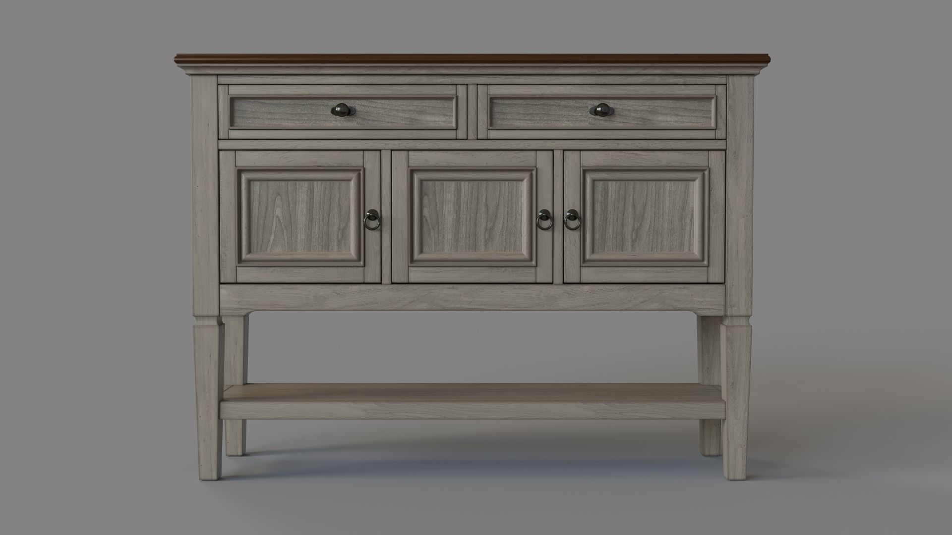 Pike And Main Accent Console 3D model_1