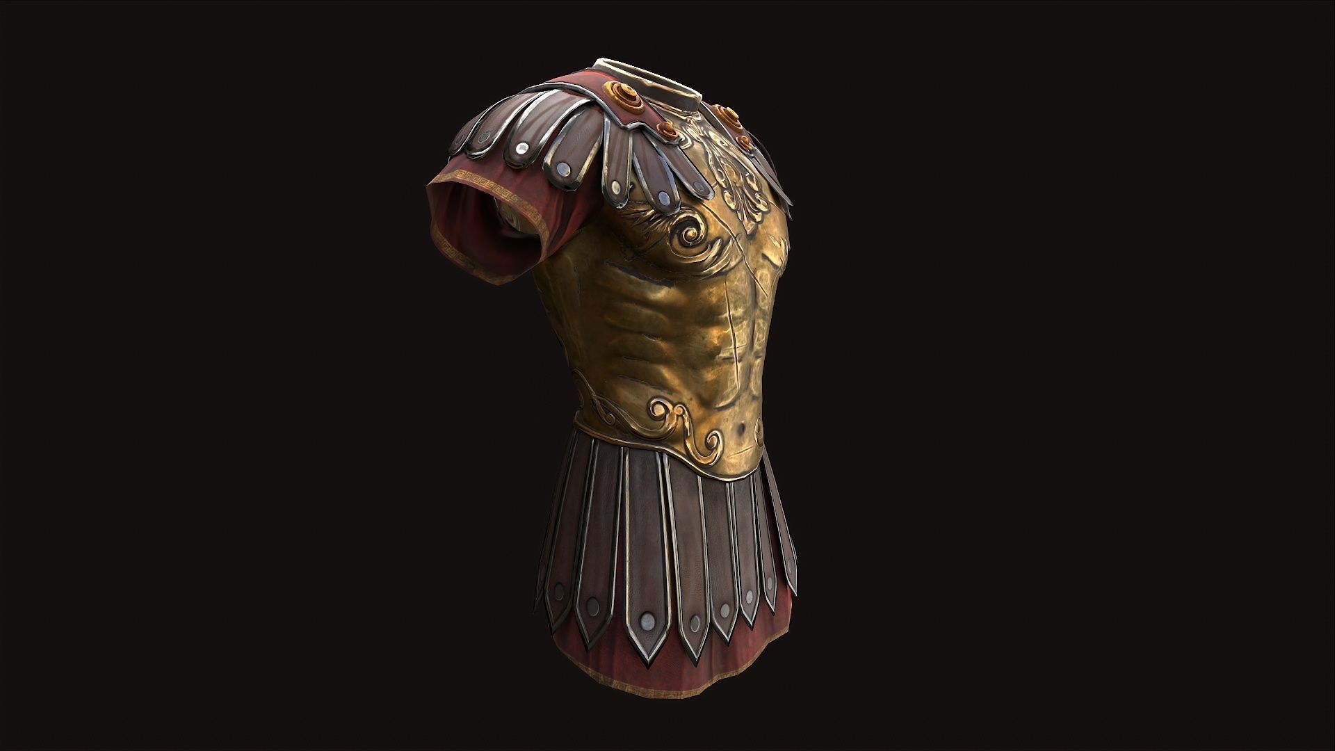 Roman Armor Rdr2 3D model Roman Armor VR / AR / low-poly | CGTrader
