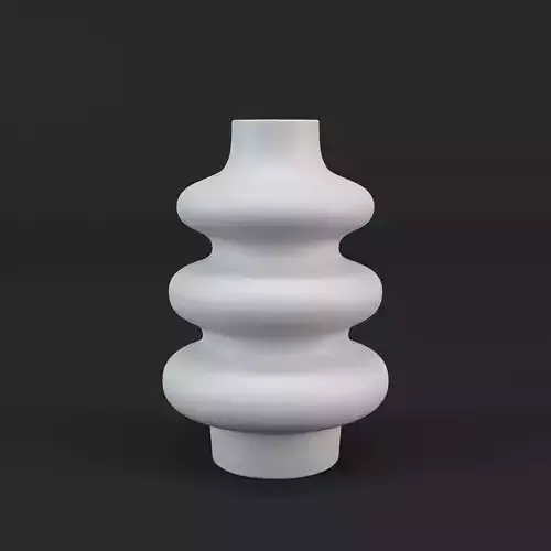 Vase ALVIS - D20xH30cm - JYSK 3D model
