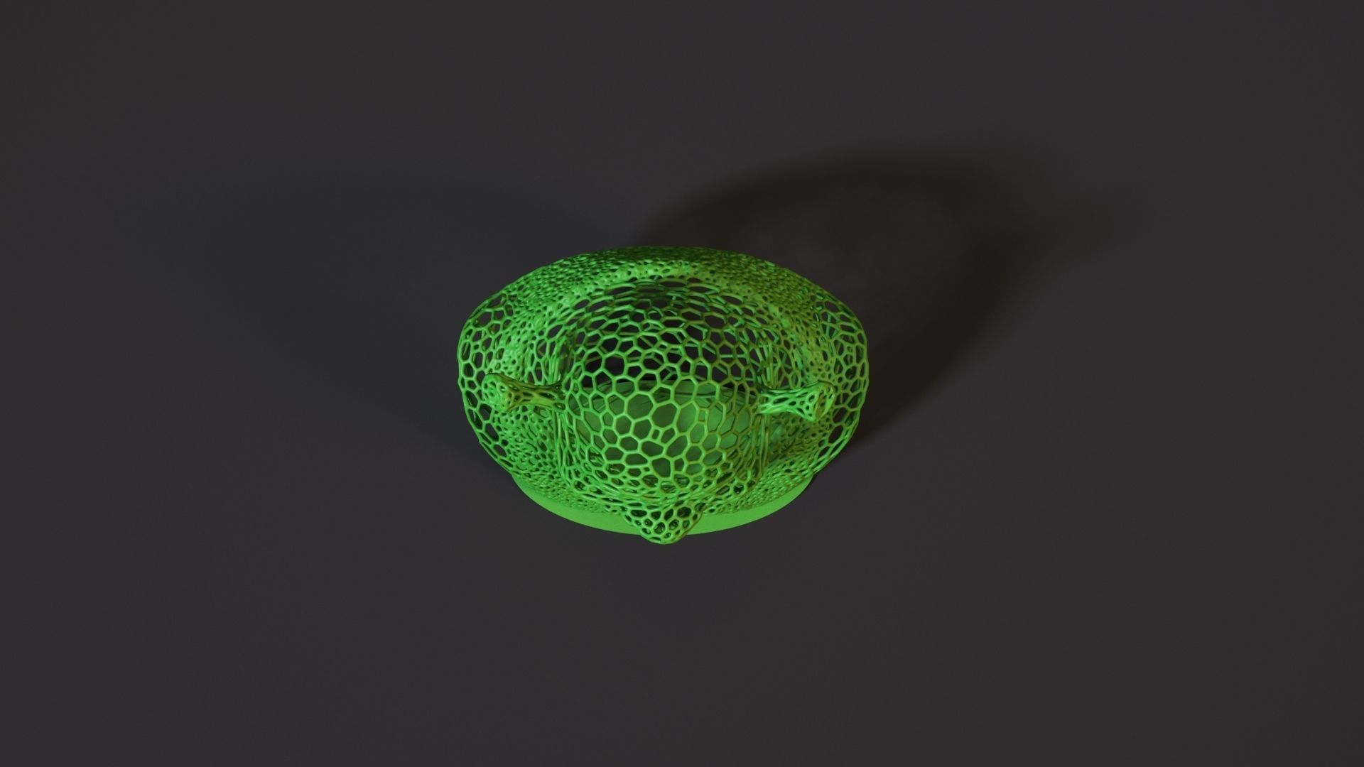 Shrek Bust 3D print model_8