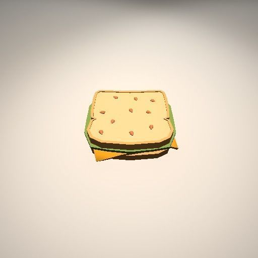 Kitchen Starter Pack - Low Poly Low-poly 3D model_8