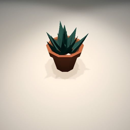 Kitchen Starter Pack - Low Poly Low-poly 3D model_55