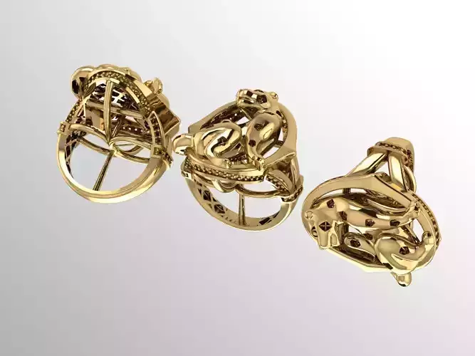 woman ring leopard 005