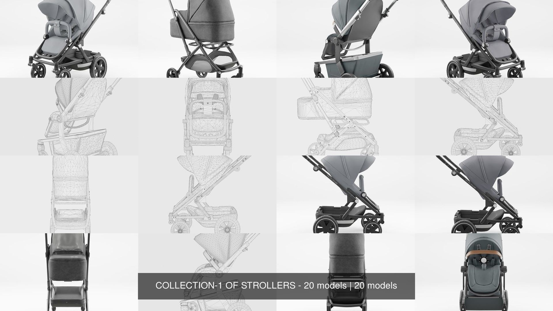 COLLECTION-1 OF STROLLERS - 20 models _2