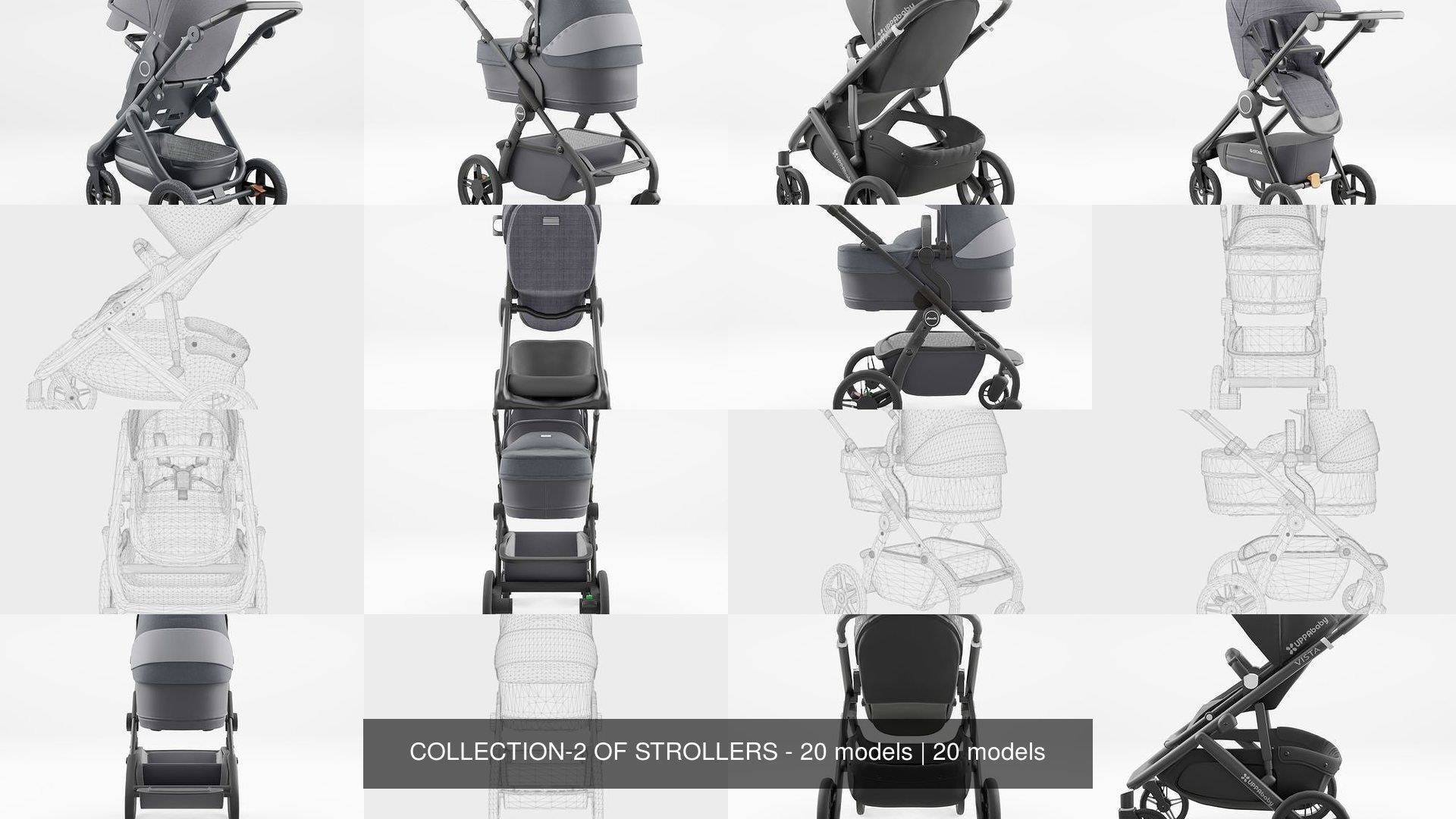 COLLECTION-2 OF STROLLERS - 20 models _2