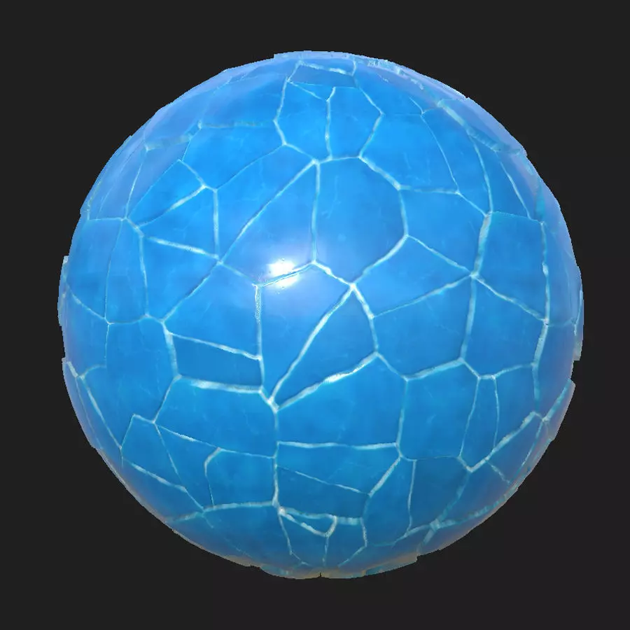 Stylized Seamless PBR Ice Texture Texture_0