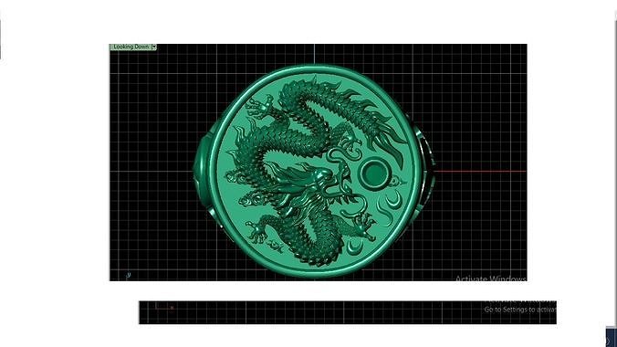 Dragon Ring 3D model