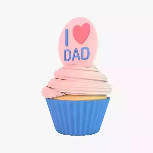 Muffin I Love My Dad