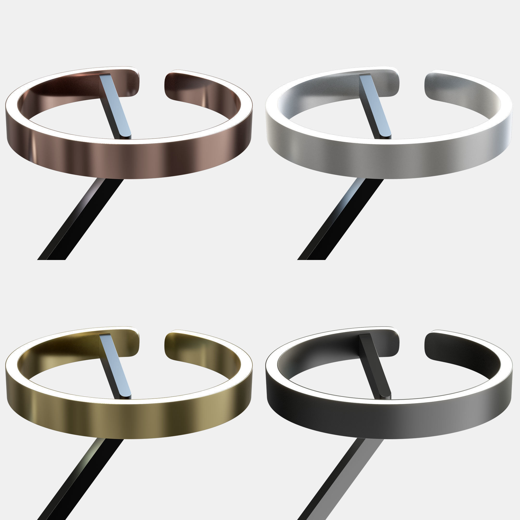 Occhio Gioia Equilibrio Table Lamp 3D Model 3D model_2