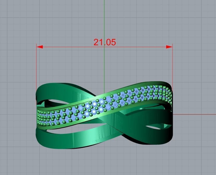 jewelry ring 3D print model_7