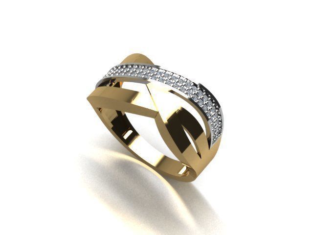 jewelry ring 3D print model_4