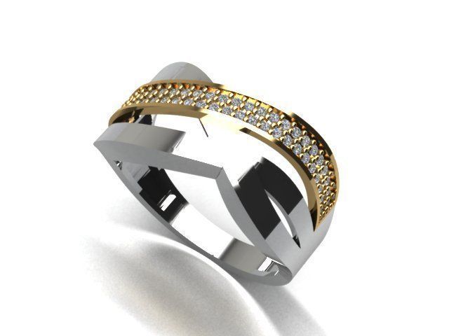 jewelry ring 3D print model_2