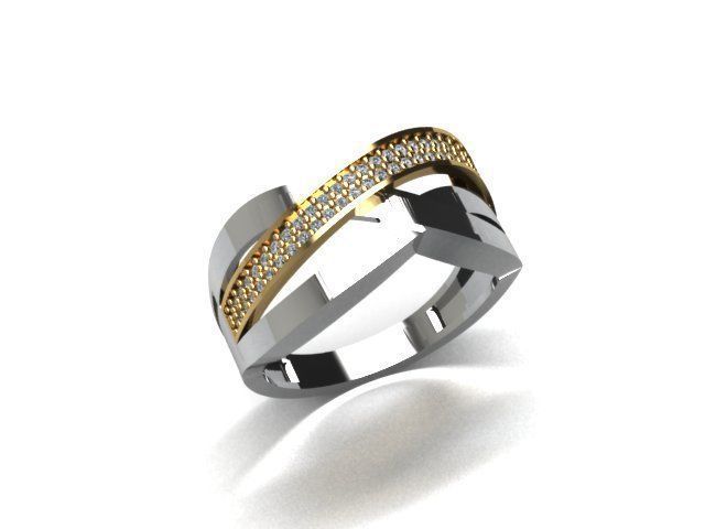 jewelry ring 3D print model_5