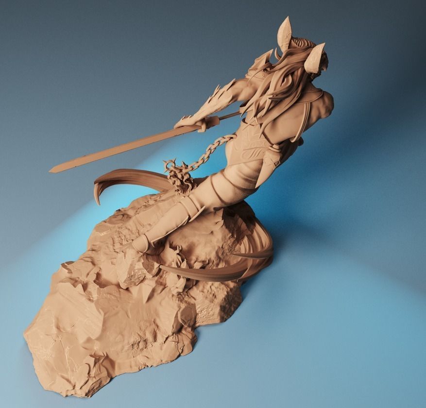 Yasuo NightBringer 3D print model_6