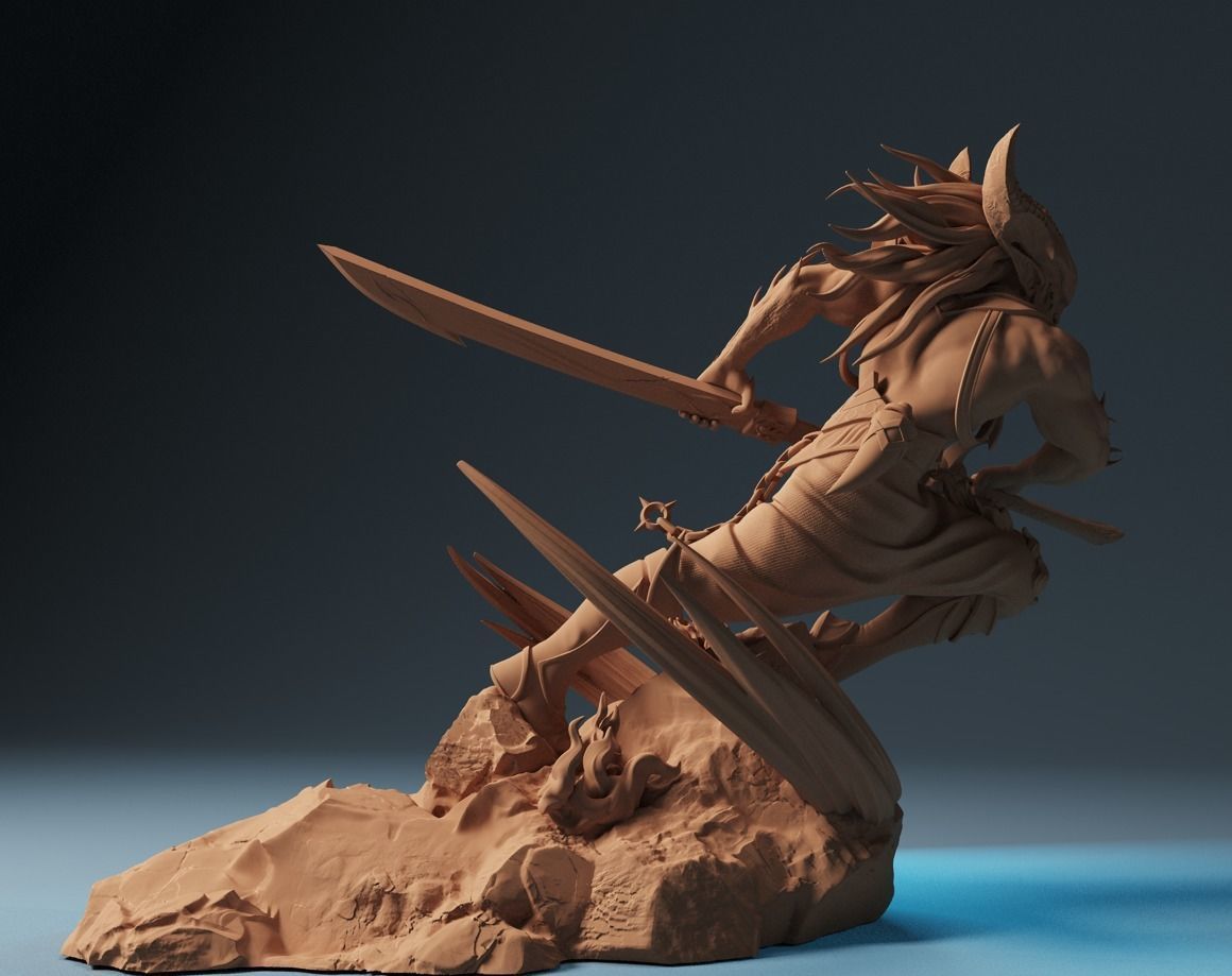 Yasuo NightBringer 3D print model_3