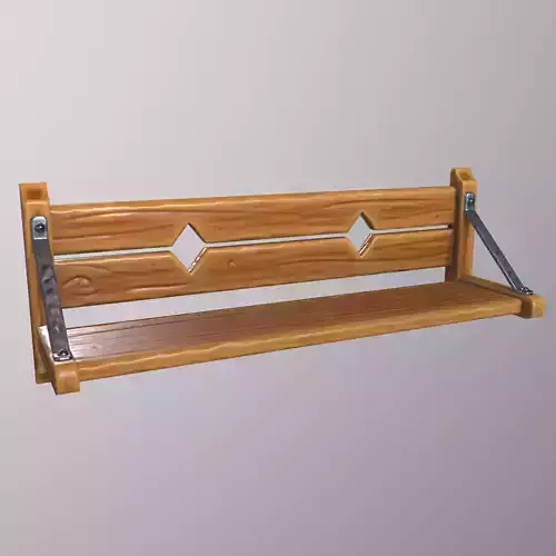 Stylized medieval shelf