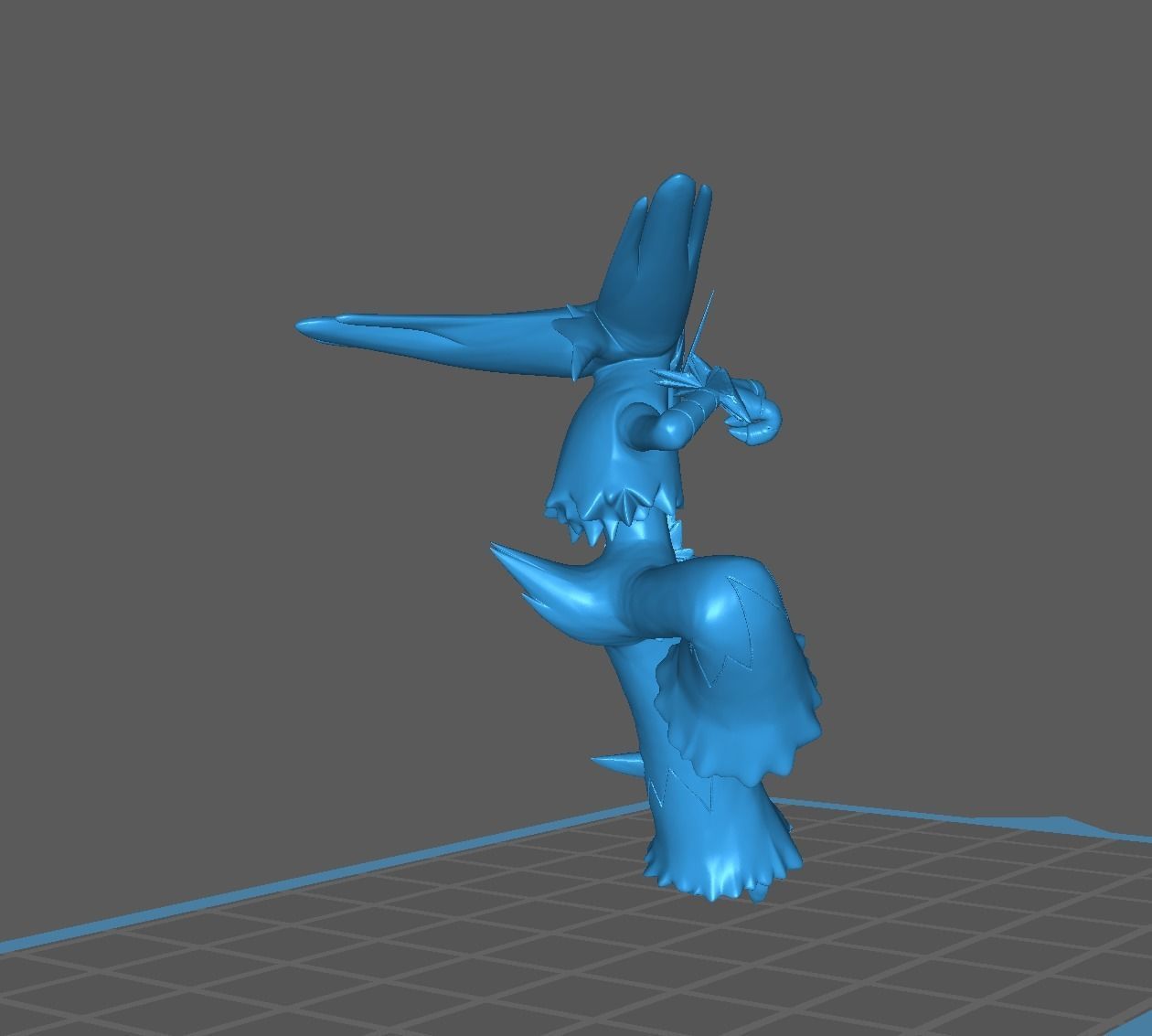 Blaziken pokemon 3D print model 3D print model_12
