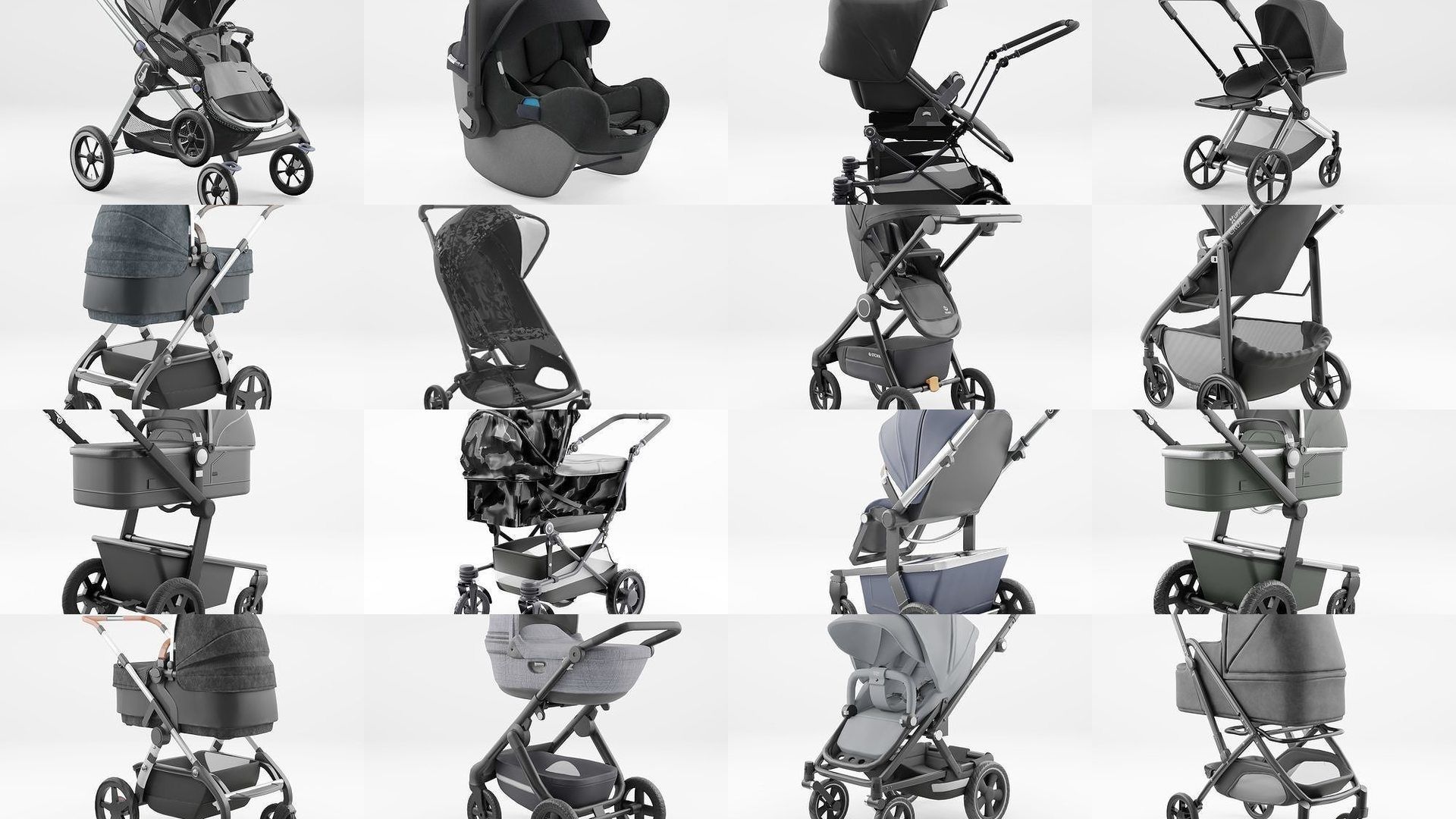 COLLECTION OF STROLLERS - 40 models _1