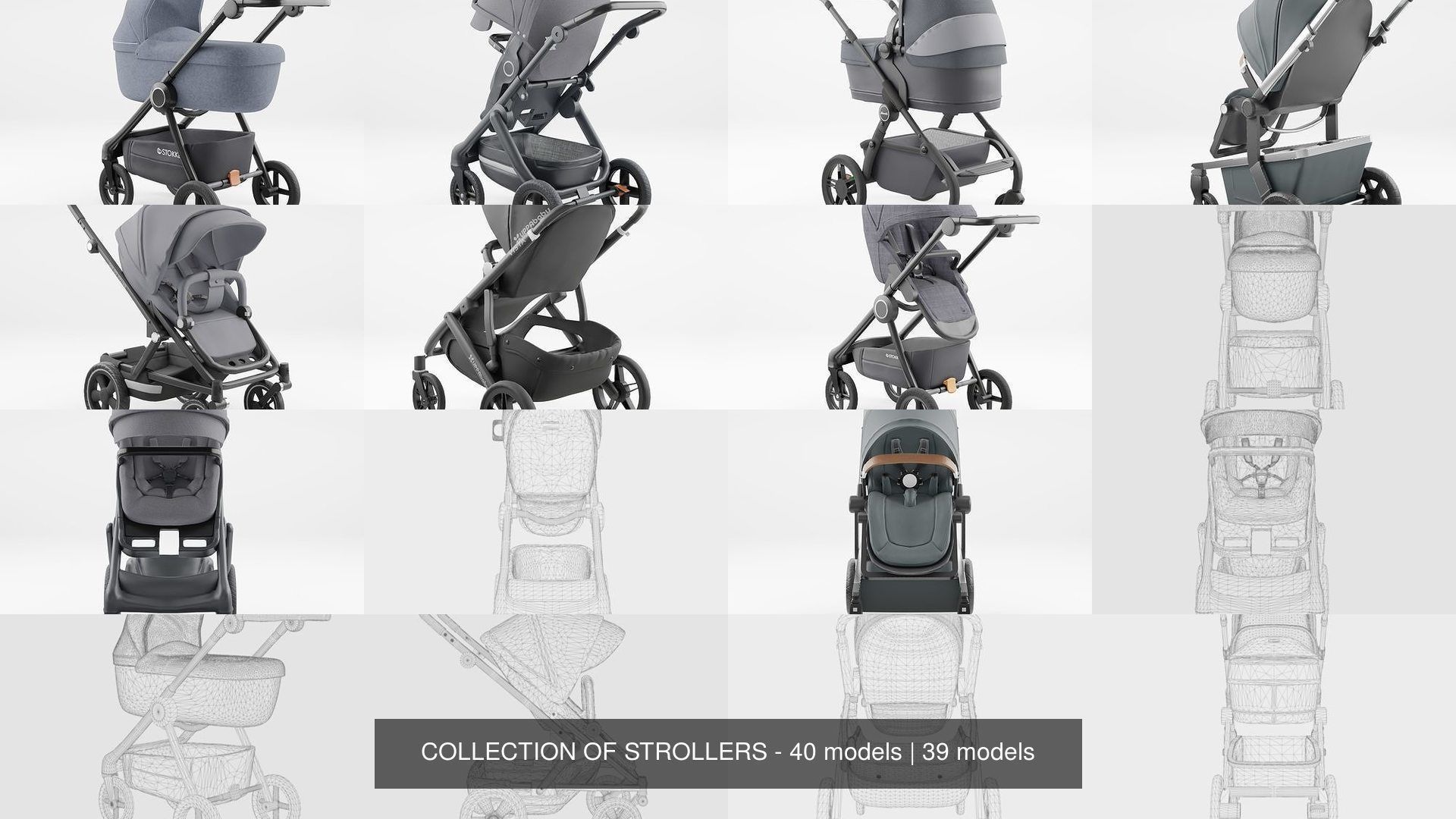 COLLECTION OF STROLLERS - 40 models _4