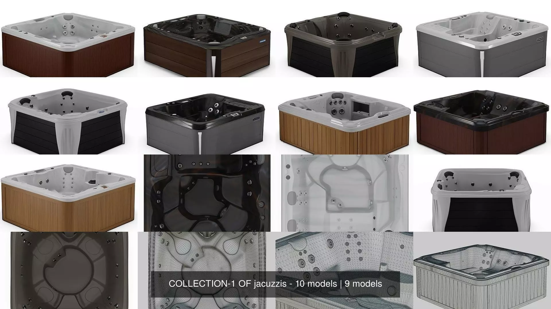 COLLECTION-1 OF jacuzzis - 10 models _0