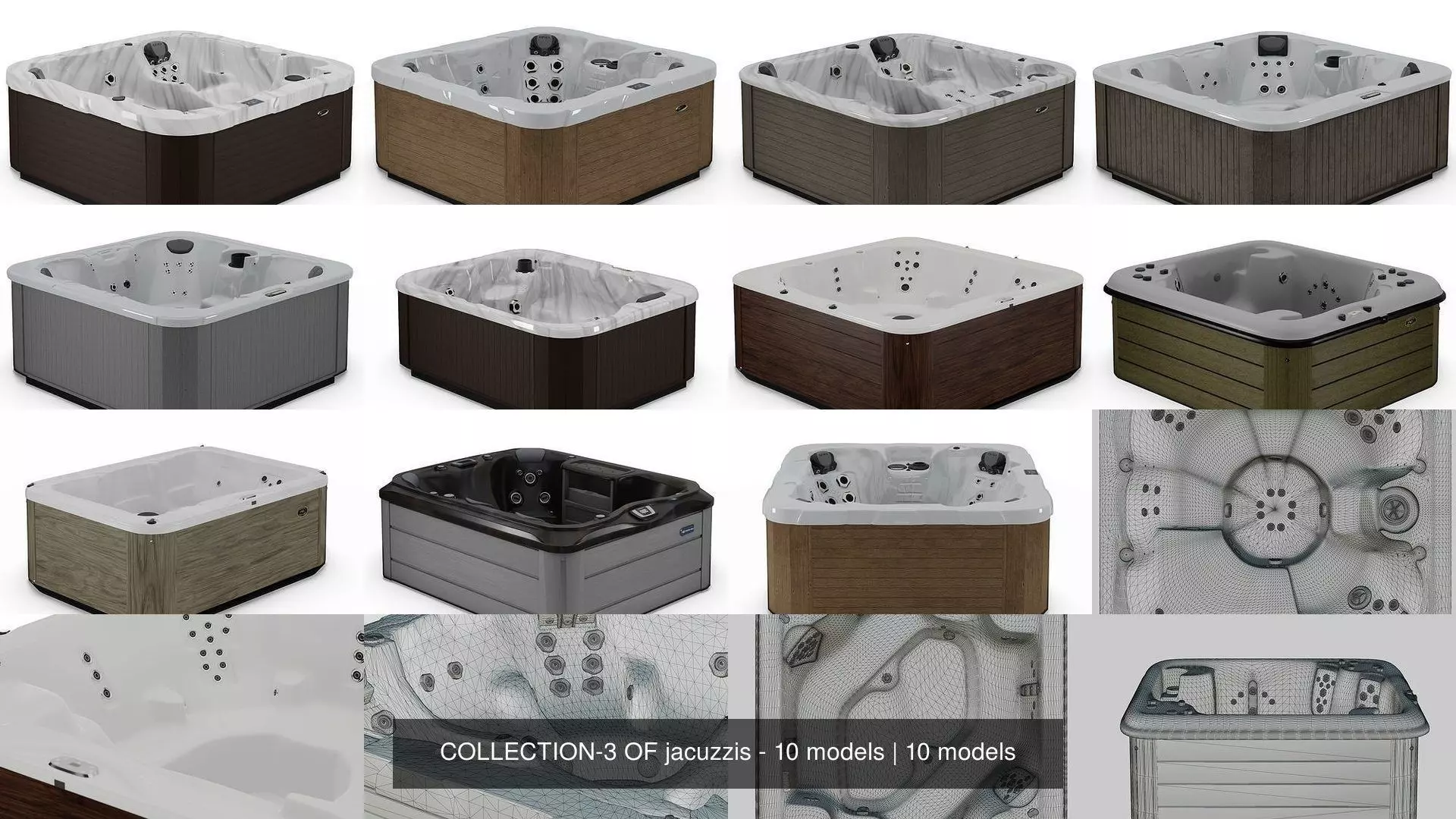 COLLECTION-3 OF jacuzzis - 10 models _0