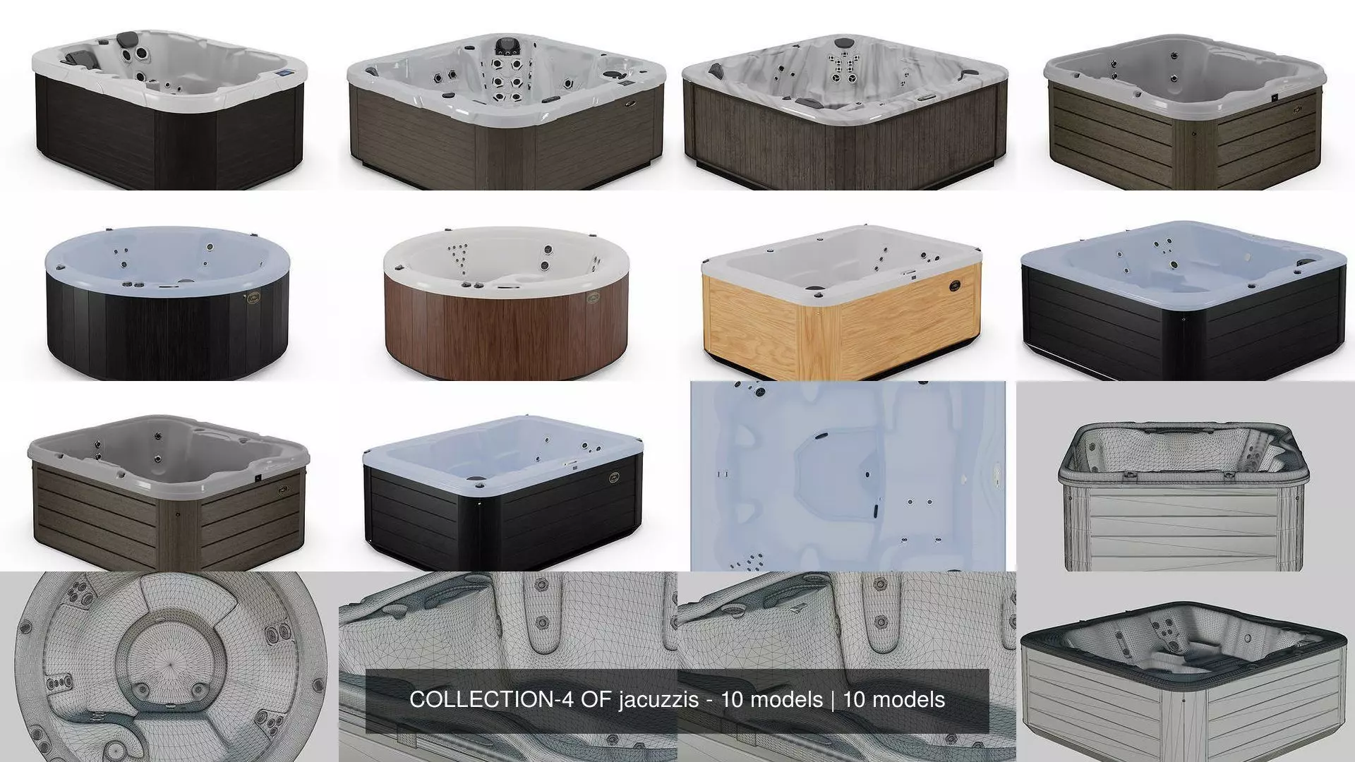 COLLECTION-4 OF jacuzzis - 10 models _0