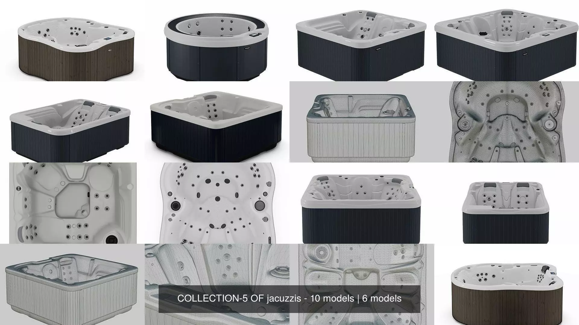 COLLECTION-5 OF jacuzzis - 10 models _0