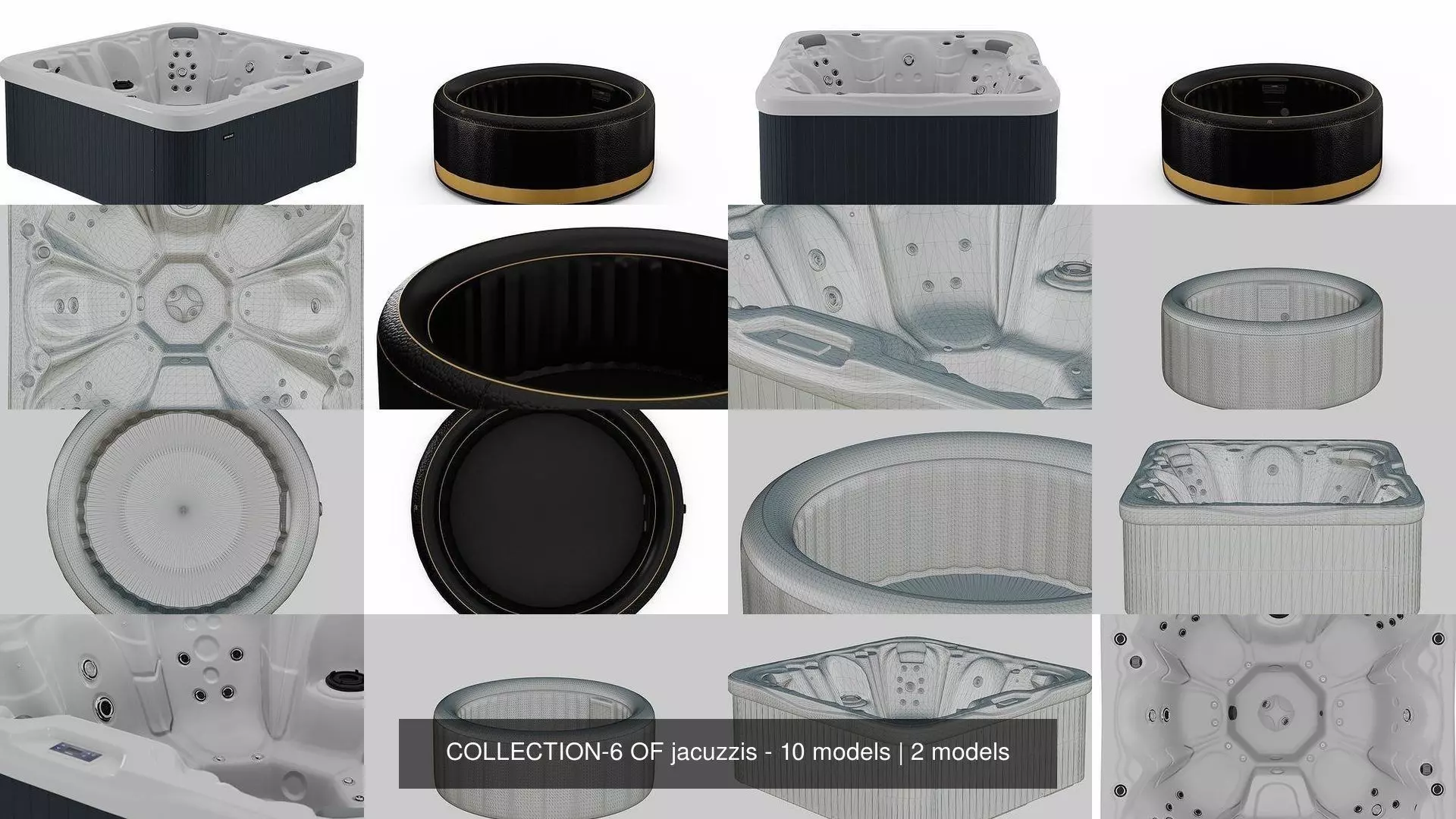 COLLECTION-6 OF jacuzzis - 10 models _0