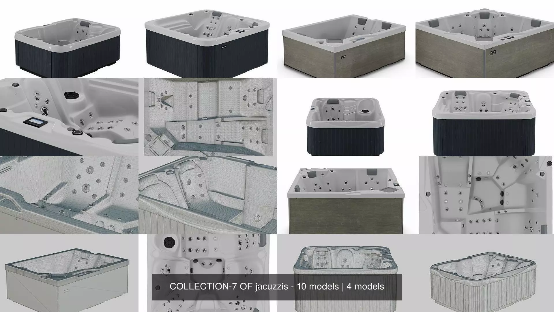 COLLECTION-7 OF jacuzzis - 10 models _0