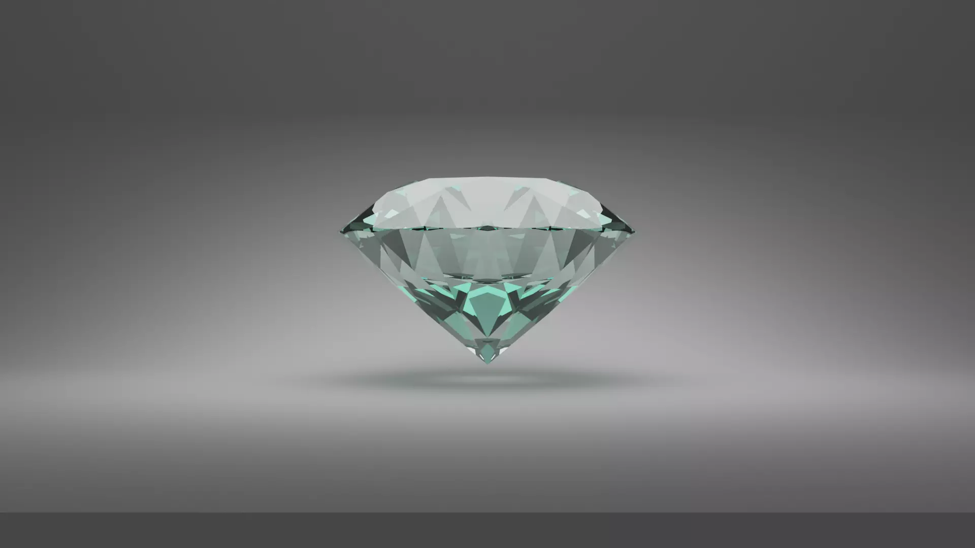 Crystal diamond Free 3D model_0