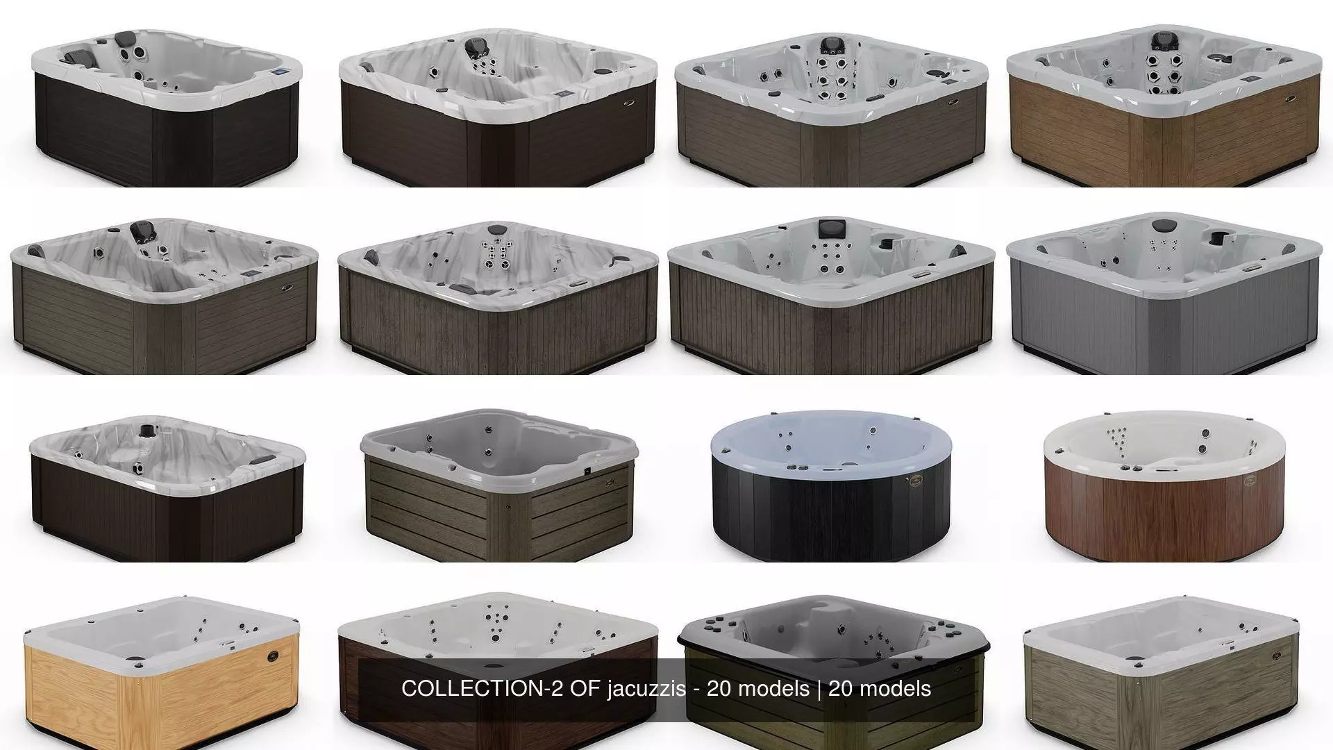 COLLECTION-2 OF jacuzzis - 20 models _0
