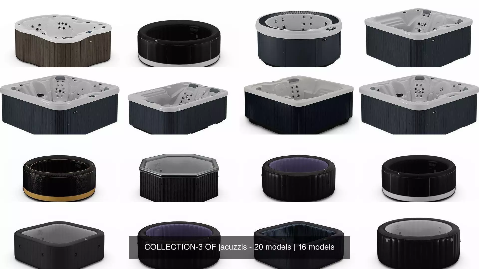 COLLECTION-3 OF jacuzzis - 20 models _0