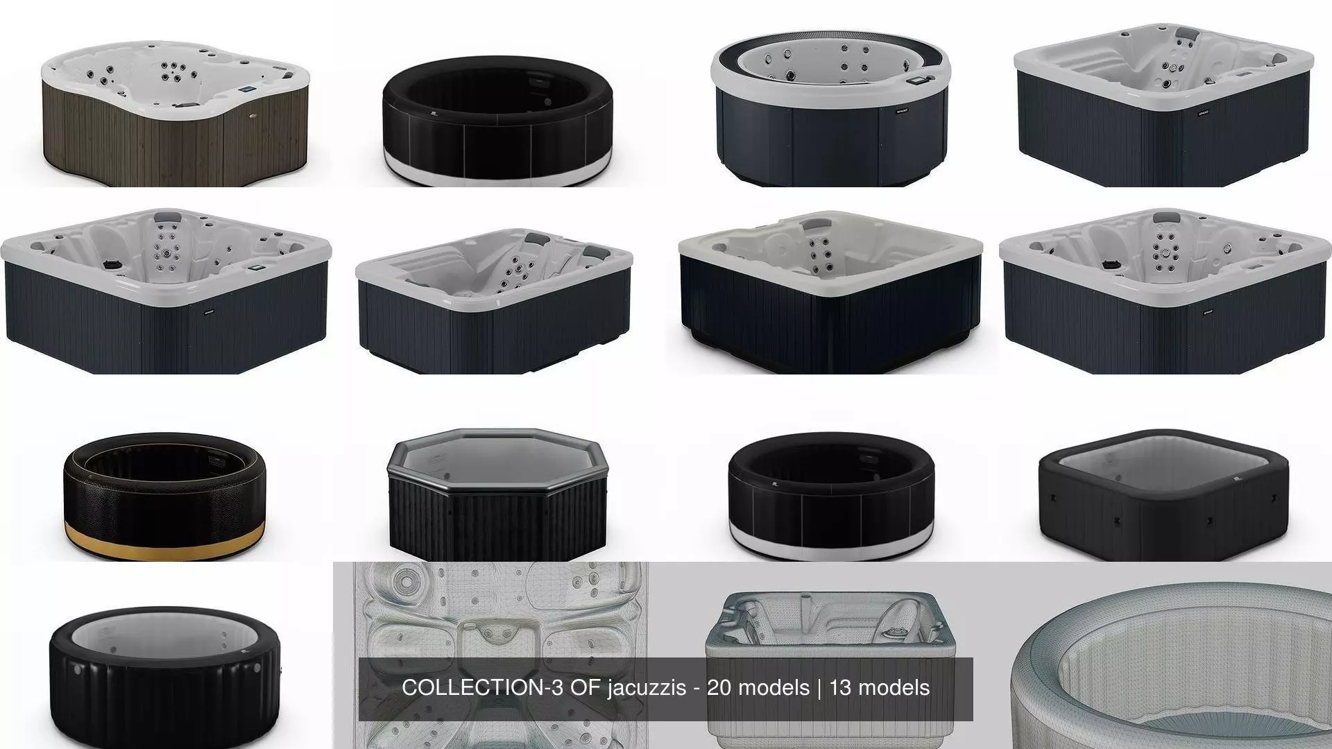 COLLECTION-3 OF jacuzzis - 20 models _3